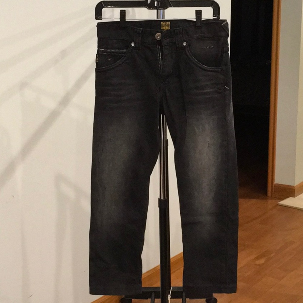 RA RE  BLACK JEANS BOYS SZ 12